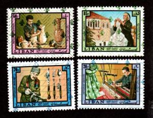 Lebanon C765,C770,C777,C781 Mint NH MNH!