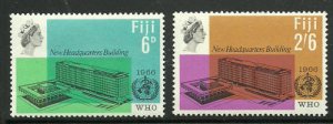 Album Treasures FiJi Scott # 224-225  WHO Mint NH