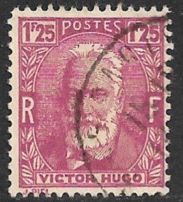 FRANCE 1933 1.25fr Victor Hugo Issue Sc 293 VFU