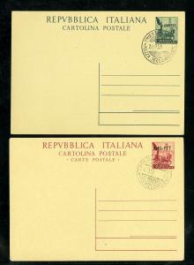 Trieste A Sassone Catalogue 14 and 15 First Day Covers Scarce