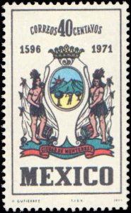 Mexico  #1037, Complete Set, 1971, Never Hinged