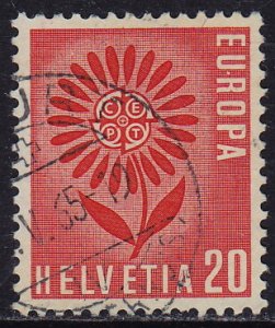 Switzerland - 1964 - Scott #438 - used - Europa CEPT Flower