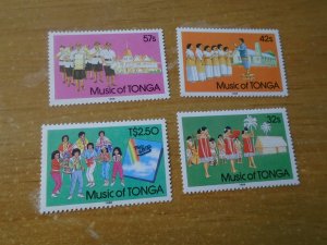 Tonga  #   677-80 MNH