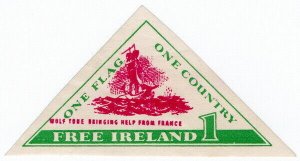 (I.B) Ireland Political : One Flag, One Country (Wolf Tone)