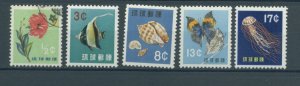 Ryukyu Islands 58-62 Used/MNH cgs (2