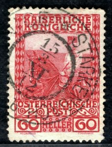 Bohemia Postmark AUSTRIA Stamp *STARKENBACH*Jilemnice Postmark CDS 1912 BLACK362