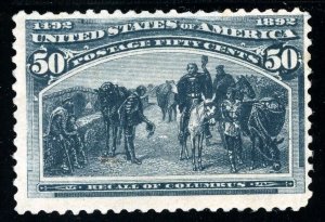 USAstamps Unused FVF US 1893 Columbian Expo Scott 240 RG