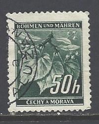 Bohemia and Moravia Sc # 26 used (DT)