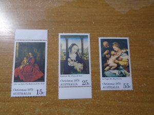 Australia  #  688-90  MNH