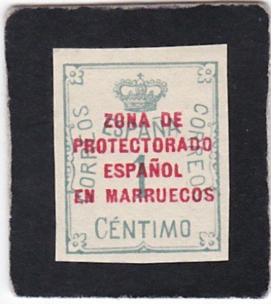 Spanish  Morocco,  #  77    unused