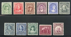 NEWFOUNDLAND SCOTT #104/14 ROYAL FAMILY CPL SET VF MINT  HINGED--SCOTT $368.00