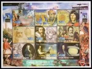 Chad 2009 International Year of the Astronomy/Europa/Copernicus Sheetlet (9) MNH
