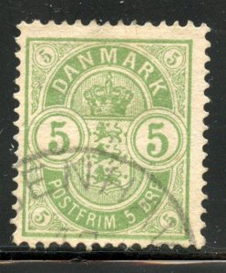 Denmark # 38, Used.