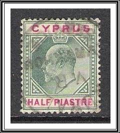 Cyprus #38 King Edward VII Used