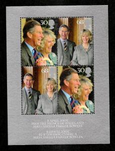 Great Britain 2279 Mint NH Souvenir Sheet Prince!