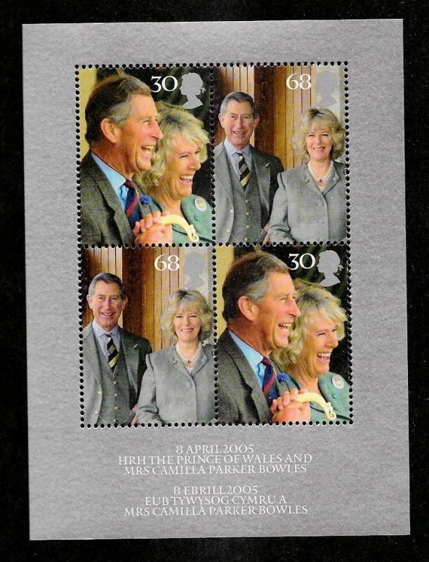Great Britain 2279 Mint NH Souvenir Sheet Prince!