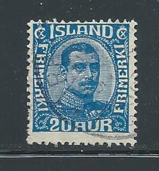 Iceland 118 used, 2018 CV $19.00