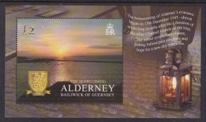 Alderney 262 Souvenir Sheet MNH VF