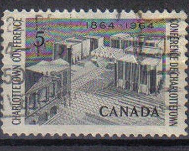 CANADA, 1964 used 5c, Centenary of Charlottetown Conference.