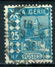 Algeria; 1926: Sc. # 41: Used Single Stamp