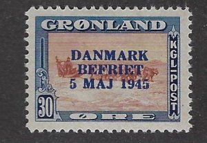 Greenland SC#24 Mint VF SCV$110.00....Beautiful!