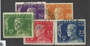 Sweden SC B32-B36 Used F-VF....Worth a Close look!!