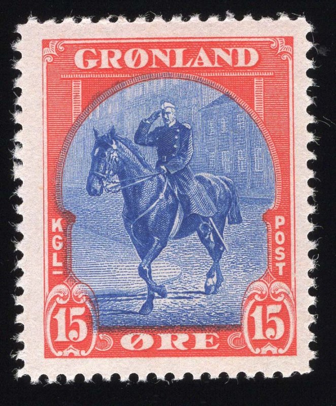 Greenland Scott #10-18 Stamp - Mint Set