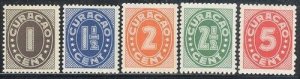 Netherlands Antilles 1936 Queen Wilhelmina set Sc# 127-43 mint 