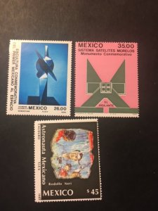 Mexico sc 1420-1422 MNH