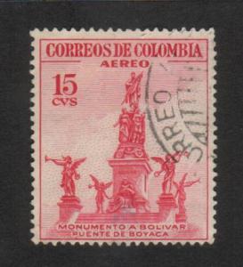 Colombia - C242 - Bolivar Momument - Used