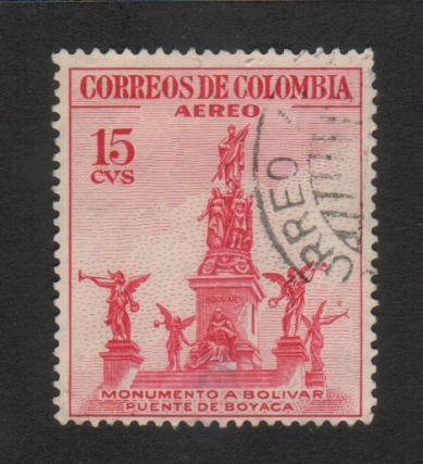 Colombia - C242 - Bolivar Momument - Used