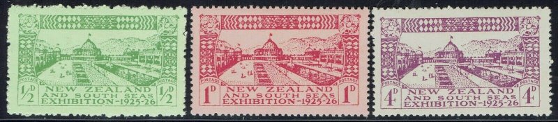 NEW ZEALAND 1925 DUNEDIN EXHIBITION SET 