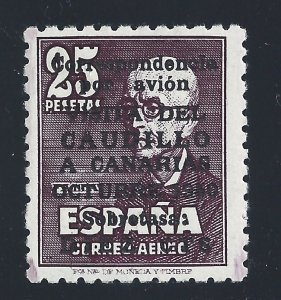 1950 SPAIN, - Airmail No. 246 - Caudillo MNH**