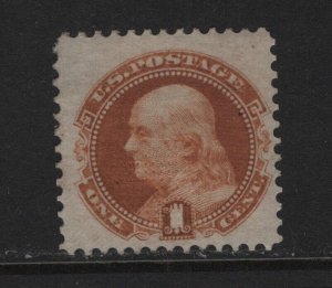 112 F-VF original gum previously hinged with nice color  cv $ 600 ! see pic !