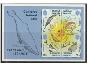 1984 Falkland Islands - Sc 415a - MNH VF - 1 SS - Wildlife conservation