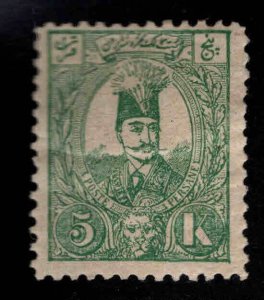 IRAN Scott 80 MH*,  top value in 1889 stamp set