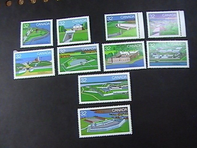 CANADA # 1050-1059-MINT NEVER/HINGED---COMPLETE SET----1985