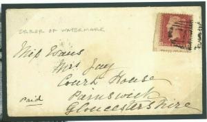 GB RARE SG.40 Cover CORNER MARGINAL Plate 61 TA WATERMARK ERROR New Find RRR MC9 