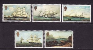 Ships-Boats-Jersey-Scott#348-52-unused NH set-Sailing-198