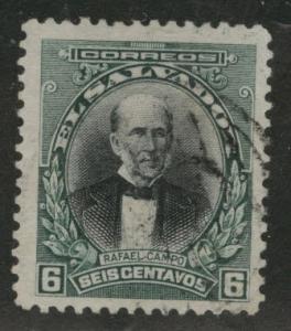 El Salvador Scott 405 Used from 1912 set