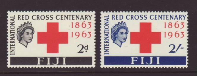 Fiji Red Cross 203-204 MNH VF