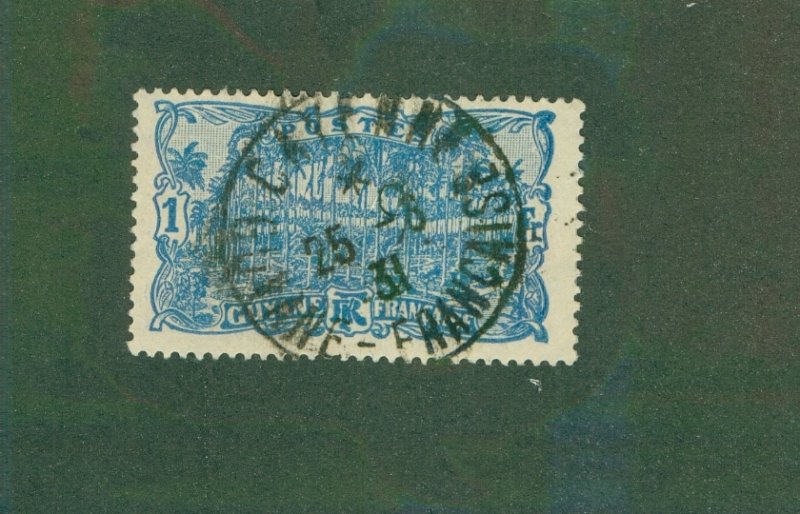 FRENCH GUIANA 79 USED BIN $3.00