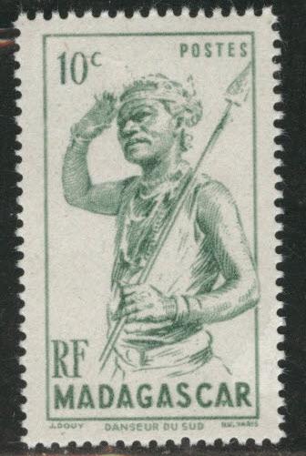 Madagascar Scott 269 MNH**  1946 stamp typical centering