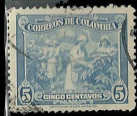 Colombia - #574 - USED - SCV-0.25