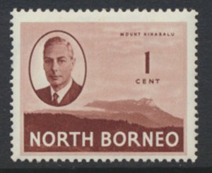 North Borneo  SG 356 SC# 244 MLH  Mount Kinabalu  see scans and details