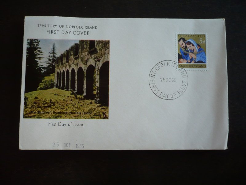 Postal History - Norfolk Island - Scott# 70 - First Day Cover