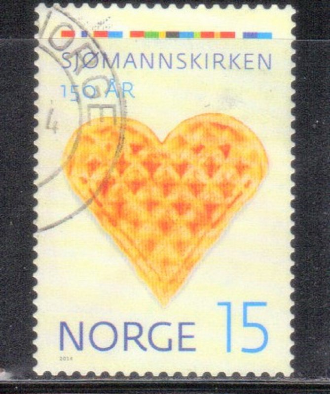 NORWAY SC# 1729 *USED*  15K  2014  SEE SCAN