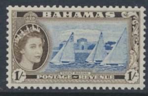 Bahamas  SG 211a SC# 168 MVLH Yacht Racing  see details re shade and scans   ...