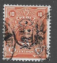 Peru Scott 268  Used  