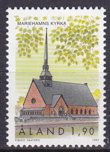 Finland-Aland Isls.  87 MNH 1997 1.90m Church